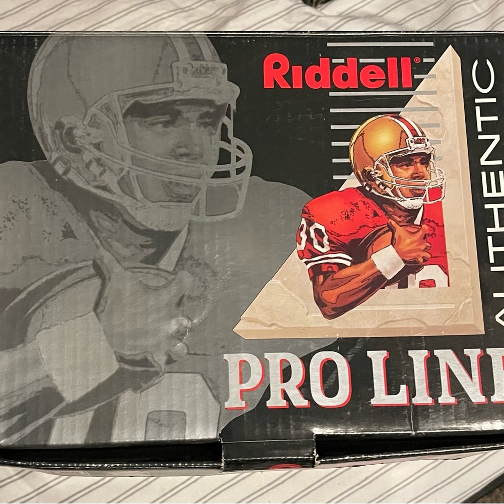 St Louis Rams Pro Line Authentic Riddell Helmet New In Box 1995 VINTAGE - Picture 3 of 4